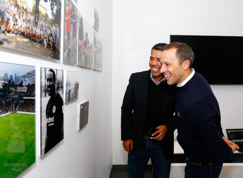 Bundesliga Legends Pavel Pardo and Steven Cherendolo